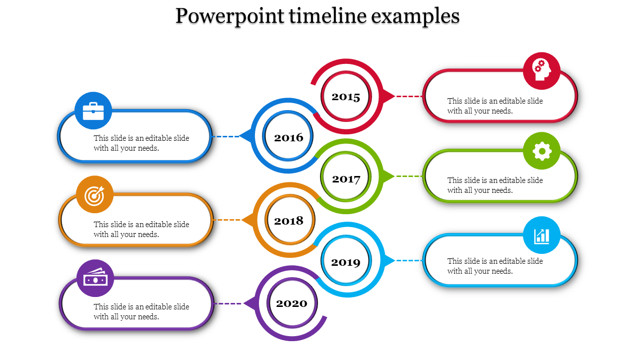 Elegant Timeline PowerPoint Template and Google Slides